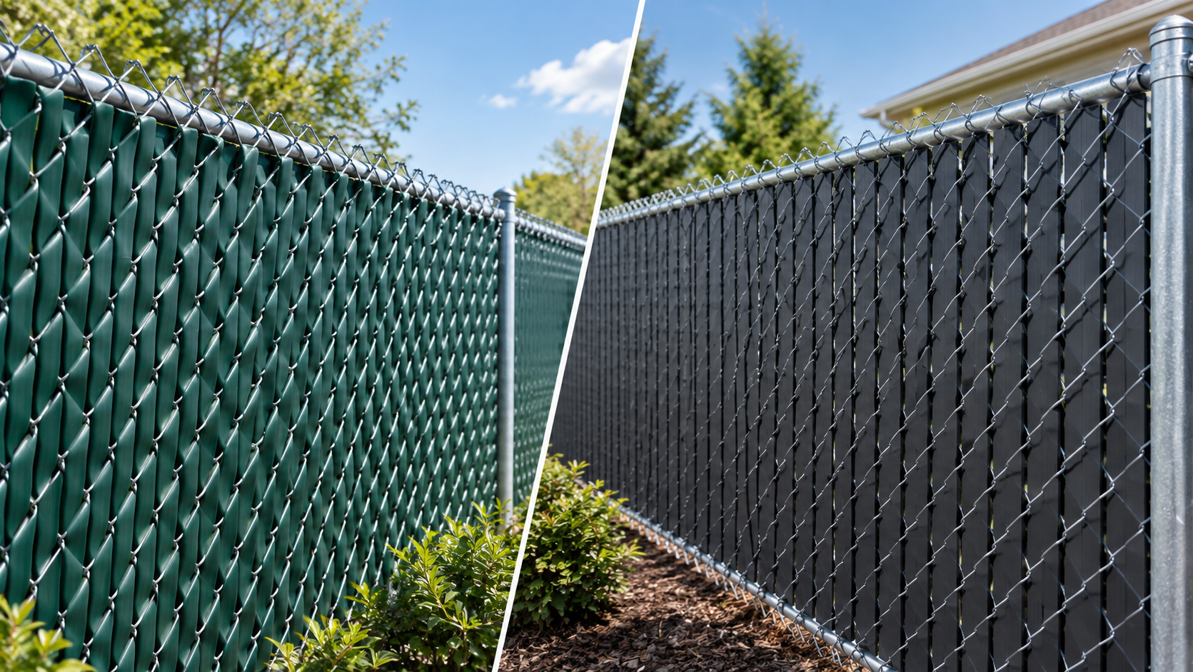 traditional vs noodle link chain link fencing